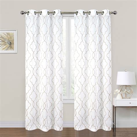 metal fabric curtain|curtains with metallic accents.